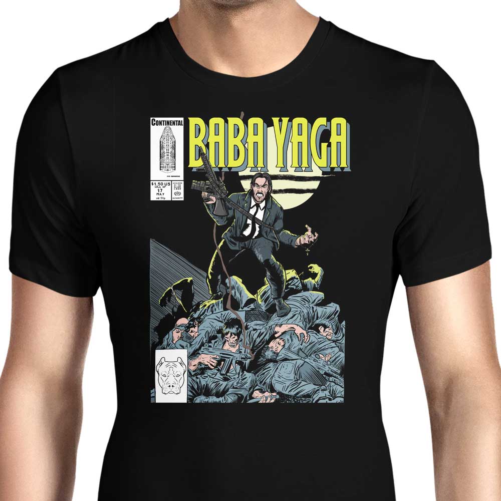 Baba Yaga Issue 1 Men's Apparel - Adult & Kids T-Shirts, Sweatshirts & Hoodies apparel design preview 1