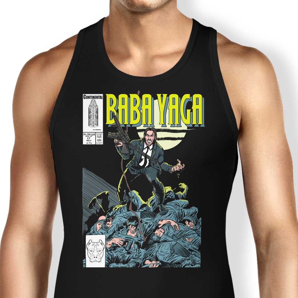 Baba Yaga Issue 1 Tank Top - Adult & Kids T-Shirts, Sweatshirts & Hoodies apparel design preview 1