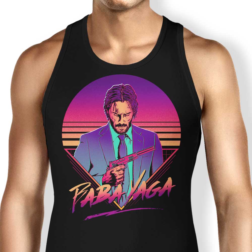 Baba Yaga Tank Top - Adult & Kids T-Shirts, Sweatshirts & Hoodies apparel design preview 1