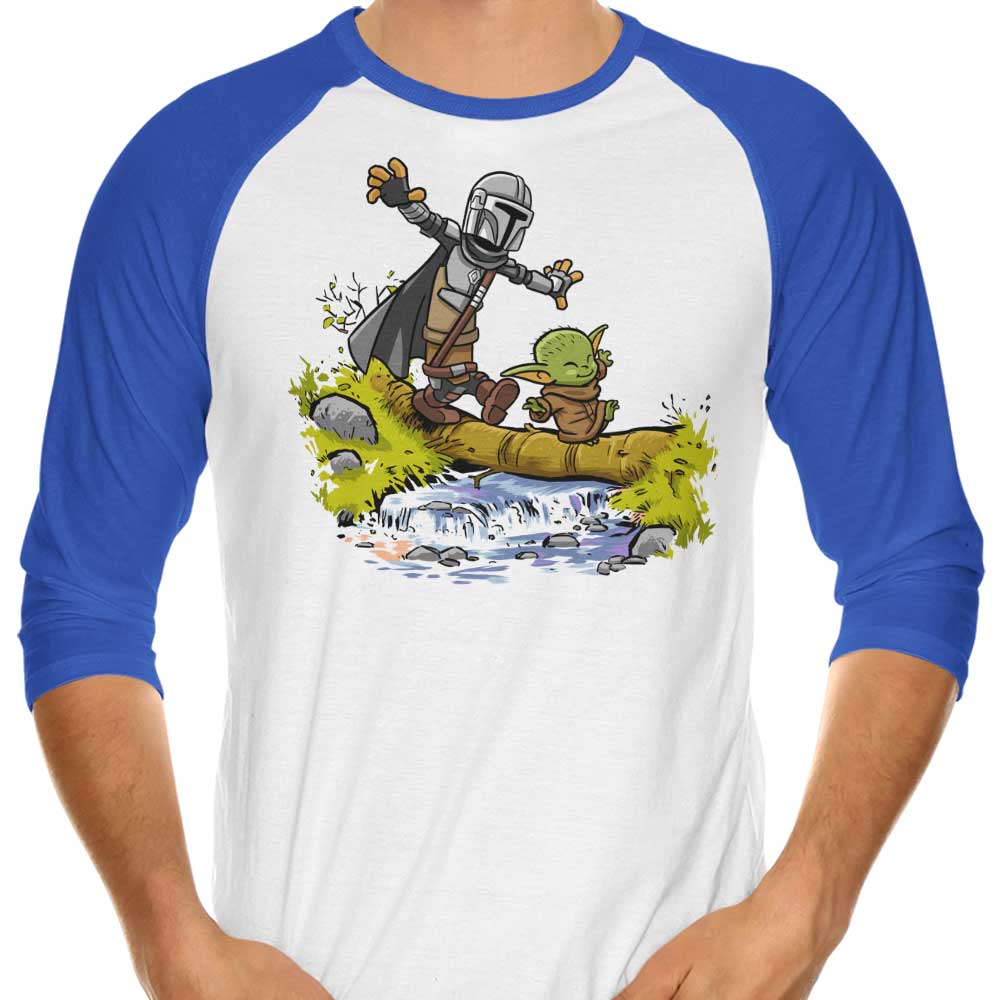 Baby and Merc 3/4 Sleeve Raglan - Adult & Kids T-Shirts, Sweatshirts & Hoodies apparel design preview 1