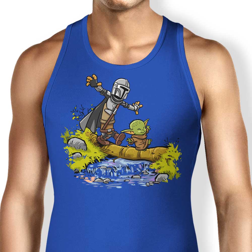Baby and Merc Tank Top - Adult & Kids T-Shirts, Sweatshirts & Hoodies apparel design preview 1