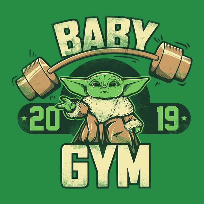 Baby Gym Youth Apparel - Adult & Kids T-Shirts, Sweatshirts & Hoodies apparel design preview 2