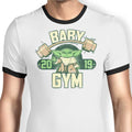 Baby Gym Ringer - Adult & Kids T-Shirts, Sweatshirts & Hoodies apparel design preview 1