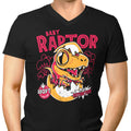 Baby Raptor Men's V-Neck - Adult & Kids T-Shirts, Sweatshirts & Hoodies apparel design preview 1