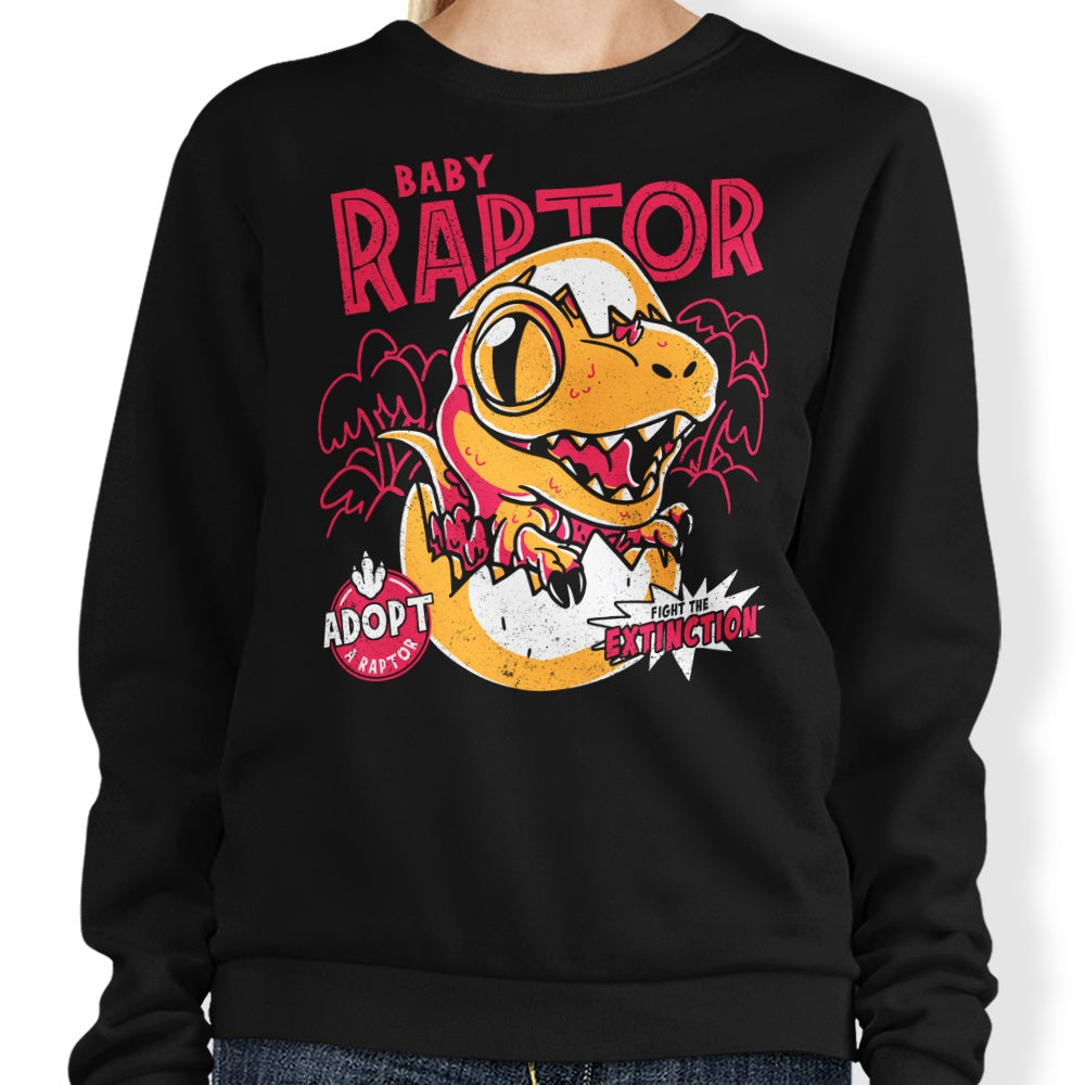 Baby Raptor - Adult & Kids T-Shirts, Sweatshirts & Hoodies apparel design preview 1