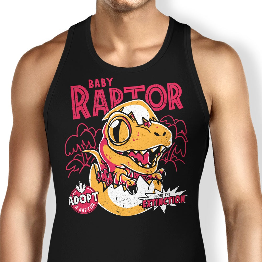 Baby Raptor Tank Top - Adult & Kids T-Shirts, Sweatshirts & Hoodies apparel design preview 1