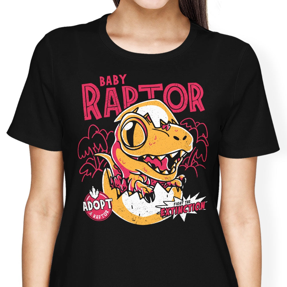 Baby Raptor Women's Apparel - Adult & Kids T-Shirts, Sweatshirts & Hoodies apparel design preview 1