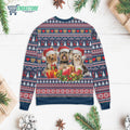 Three lovely yorkshire dog with Christmas sweater product image 2
