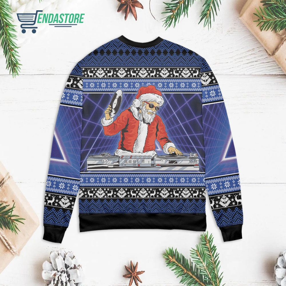 Santa Claus dance night party Christmas sweater product image 2