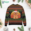 Poodle best dog mom ever Christmas sweater product image 2