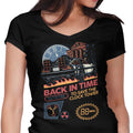 Back in Time Cartridge Women's V-Neck - Adult & Kids T-Shirts, Sweatshirts & Hoodies apparel design preview 1