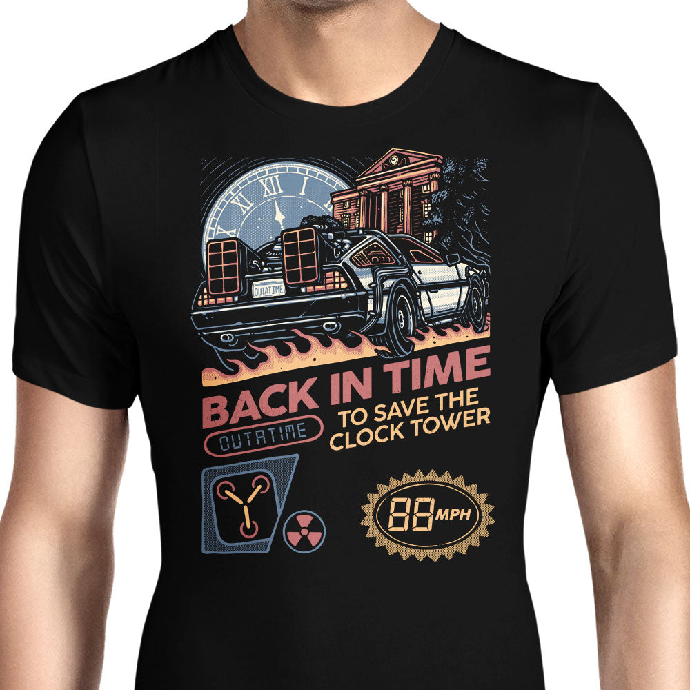 Back in Time Cartridge Men's Apparel - Adult & Kids T-Shirts, Sweatshirts & Hoodies apparel design preview 1