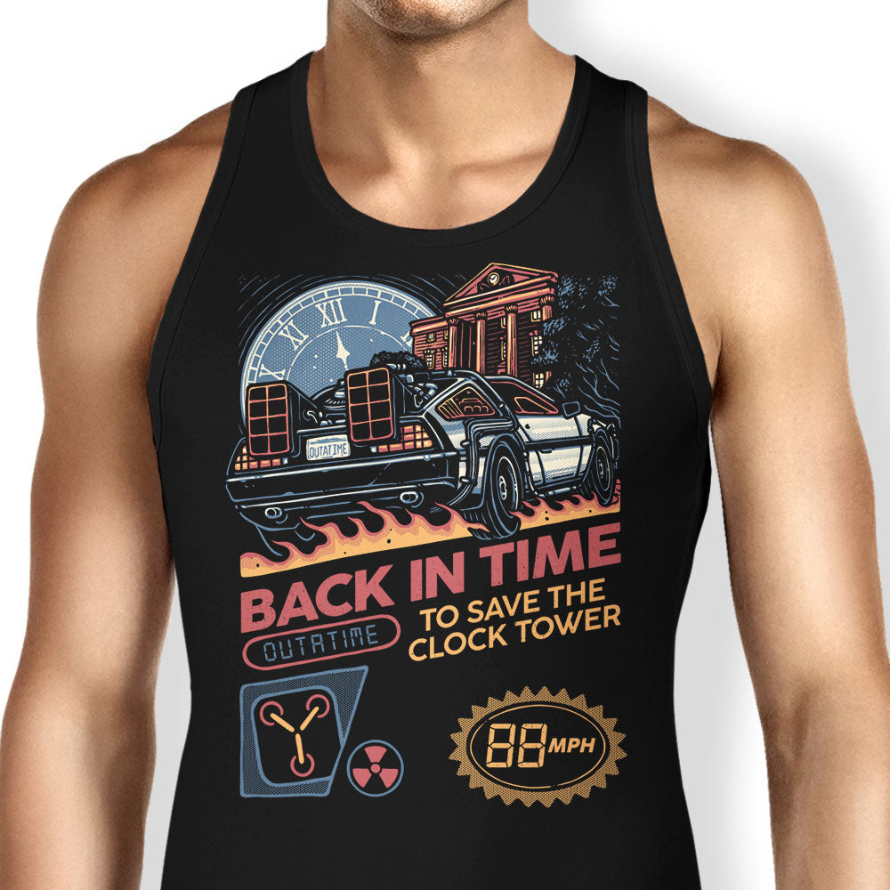 Back in Time Cartridge Tank Top - Adult & Kids T-Shirts, Sweatshirts & Hoodies apparel design preview 1