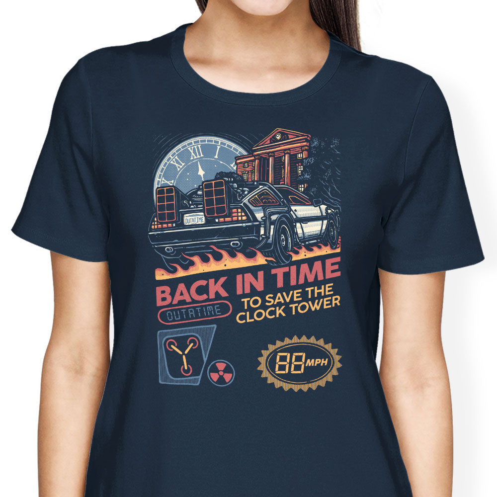 Back in Time Cartridge Women's Apparel - Adult & Kids T-Shirts, Sweatshirts & Hoodies apparel design preview 2