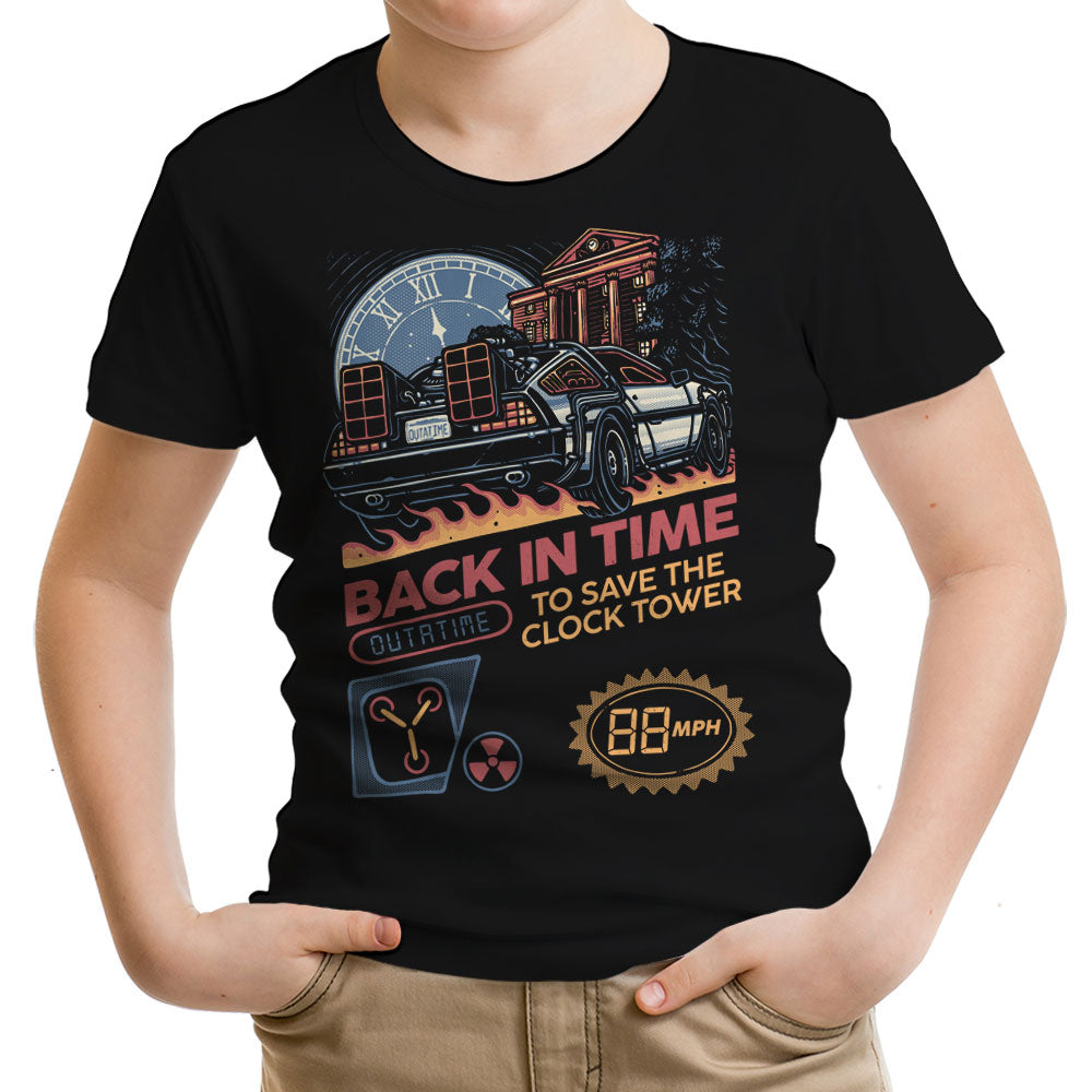 Back in Time Cartridge Youth Apparel - Adult & Kids T-Shirts, Sweatshirts & Hoodies apparel design preview 1