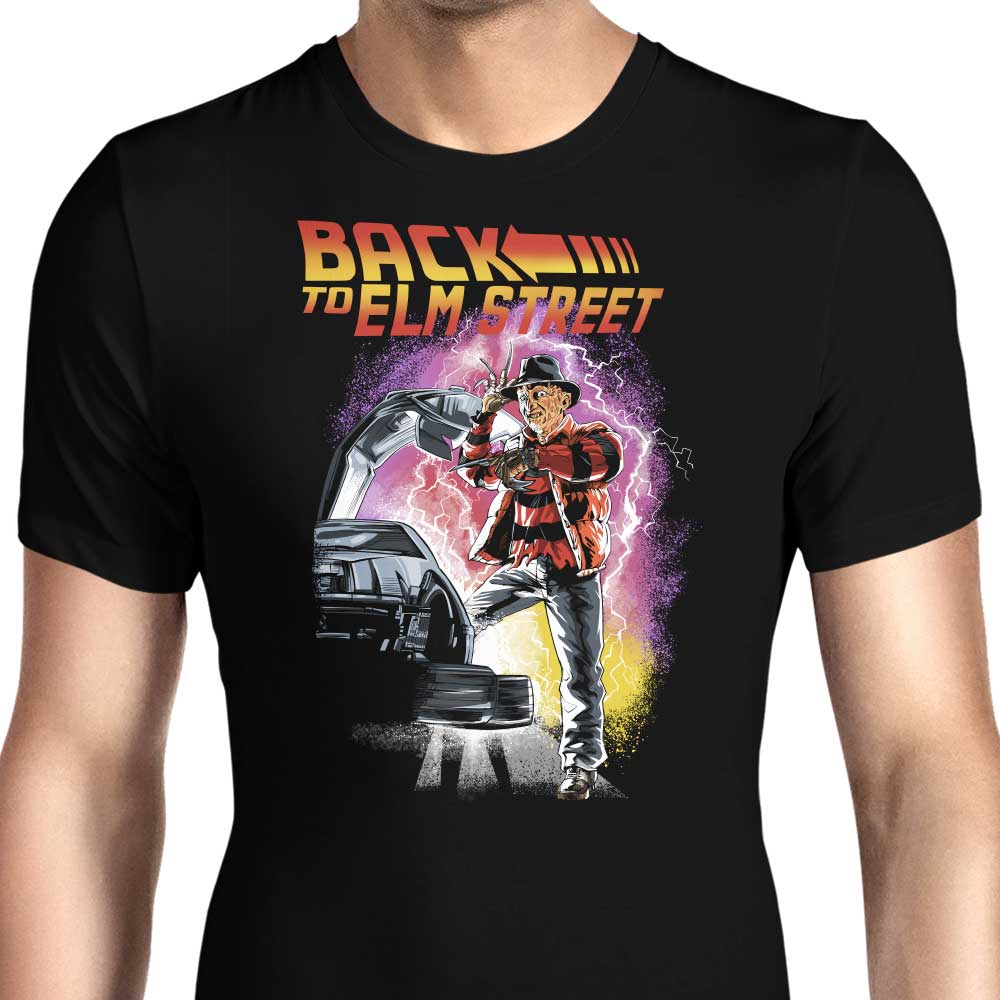 Back to Elm Street Men's Apparel - Adult & Kids T-Shirts, Sweatshirts & Hoodies apparel design preview 1
