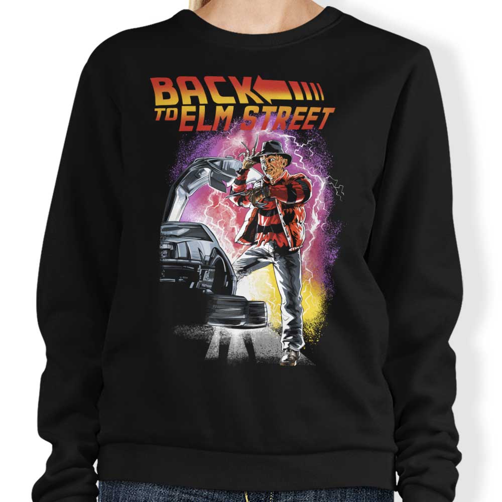Back to Elm Street - Adult & Kids T-Shirts, Sweatshirts & Hoodies apparel design preview 1
