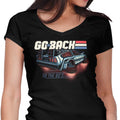 Back to the 80's Women's V-Neck - Adult & Kids T-Shirts, Sweatshirts & Hoodies apparel design preview 1