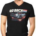 Back to the 80's Men's V-Neck - Adult & Kids T-Shirts, Sweatshirts & Hoodies apparel design preview 1
