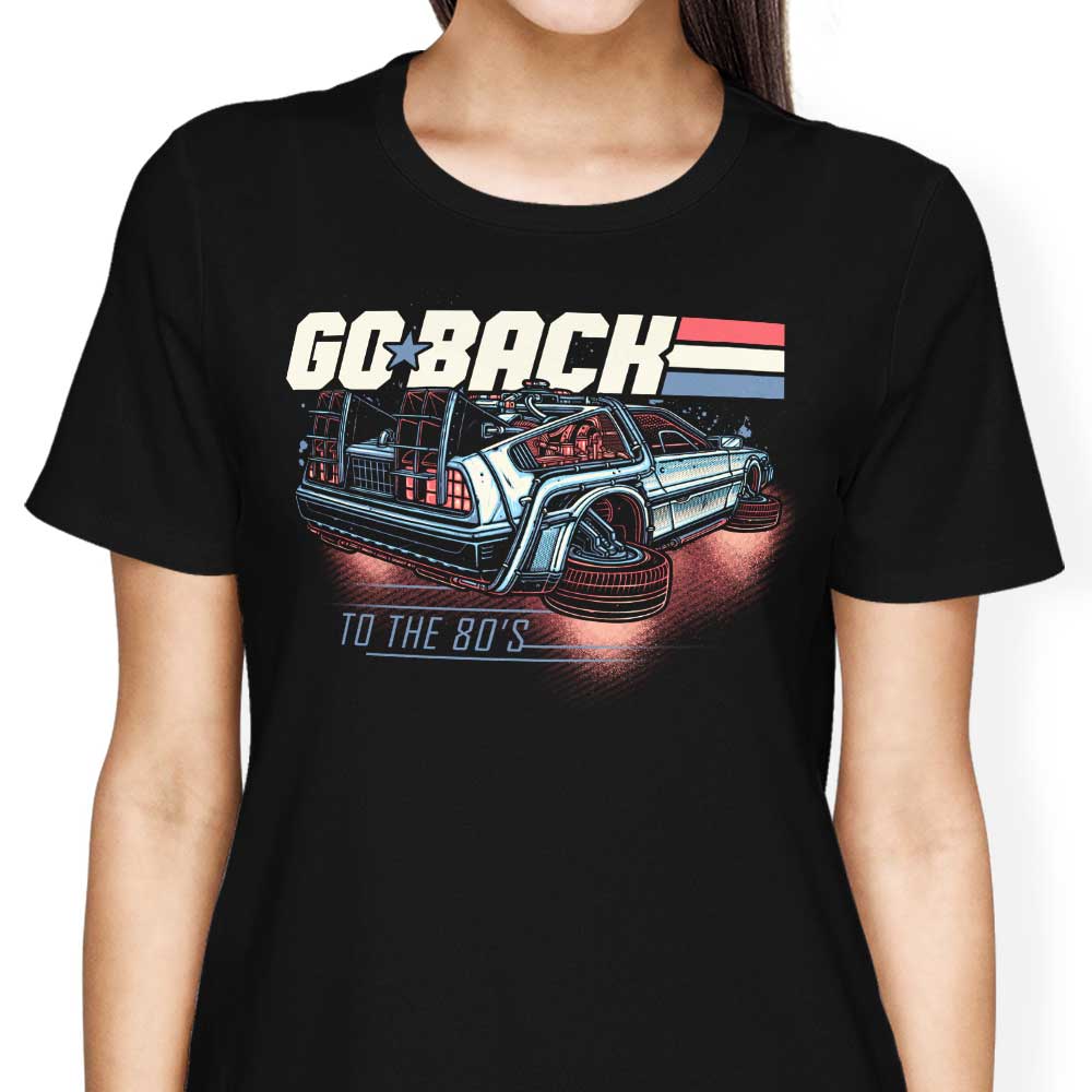 Back to the 80's Women's Apparel - Adult & Kids T-Shirts, Sweatshirts & Hoodies apparel design preview 1