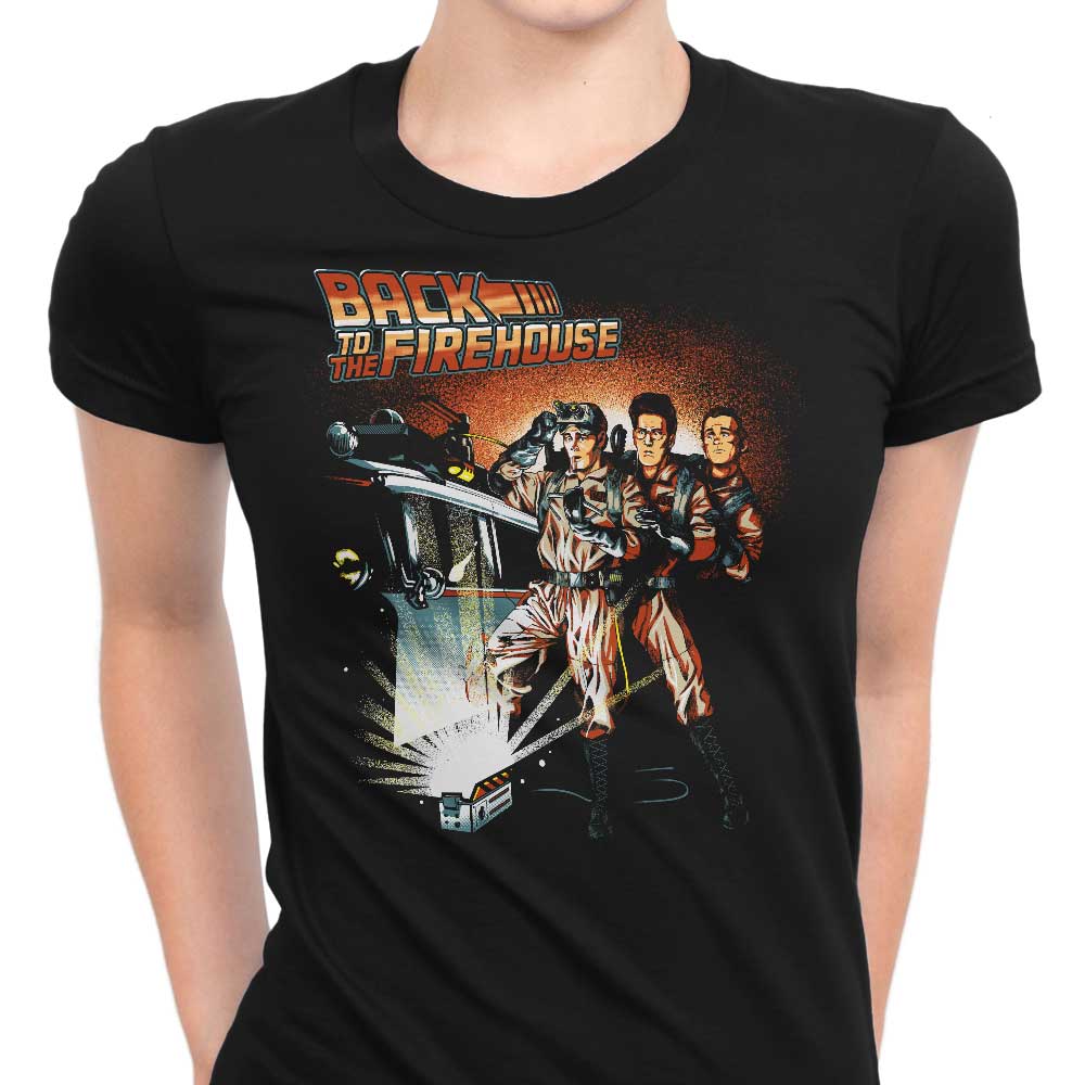 Back to the Firehouse Women's Apparel - Adult & Kids T-Shirts, Sweatshirts & Hoodies apparel design preview 1
