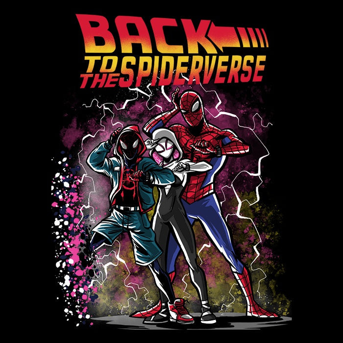 Back to the Spiderverse - Adult & Kids T-Shirts, Sweatshirts & Hoodies apparel design preview 2