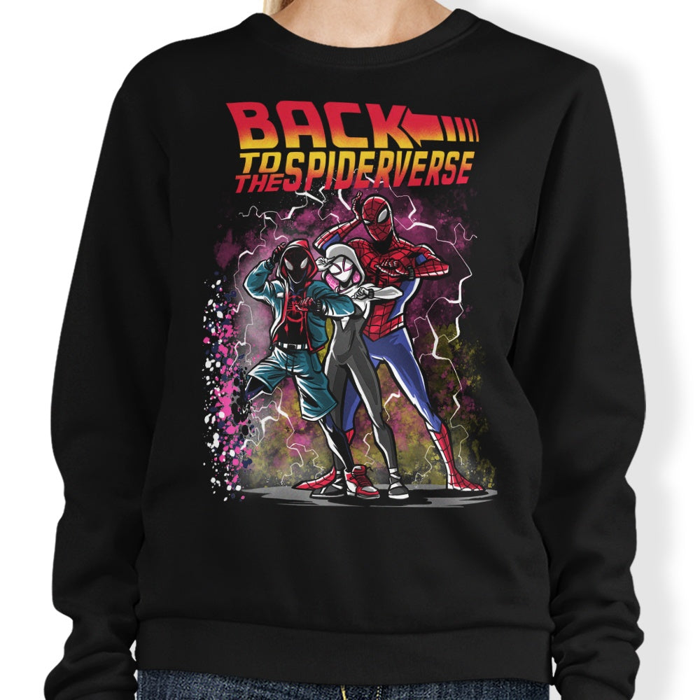 Back to the Spiderverse - Adult & Kids T-Shirts, Sweatshirts & Hoodies apparel design preview 1