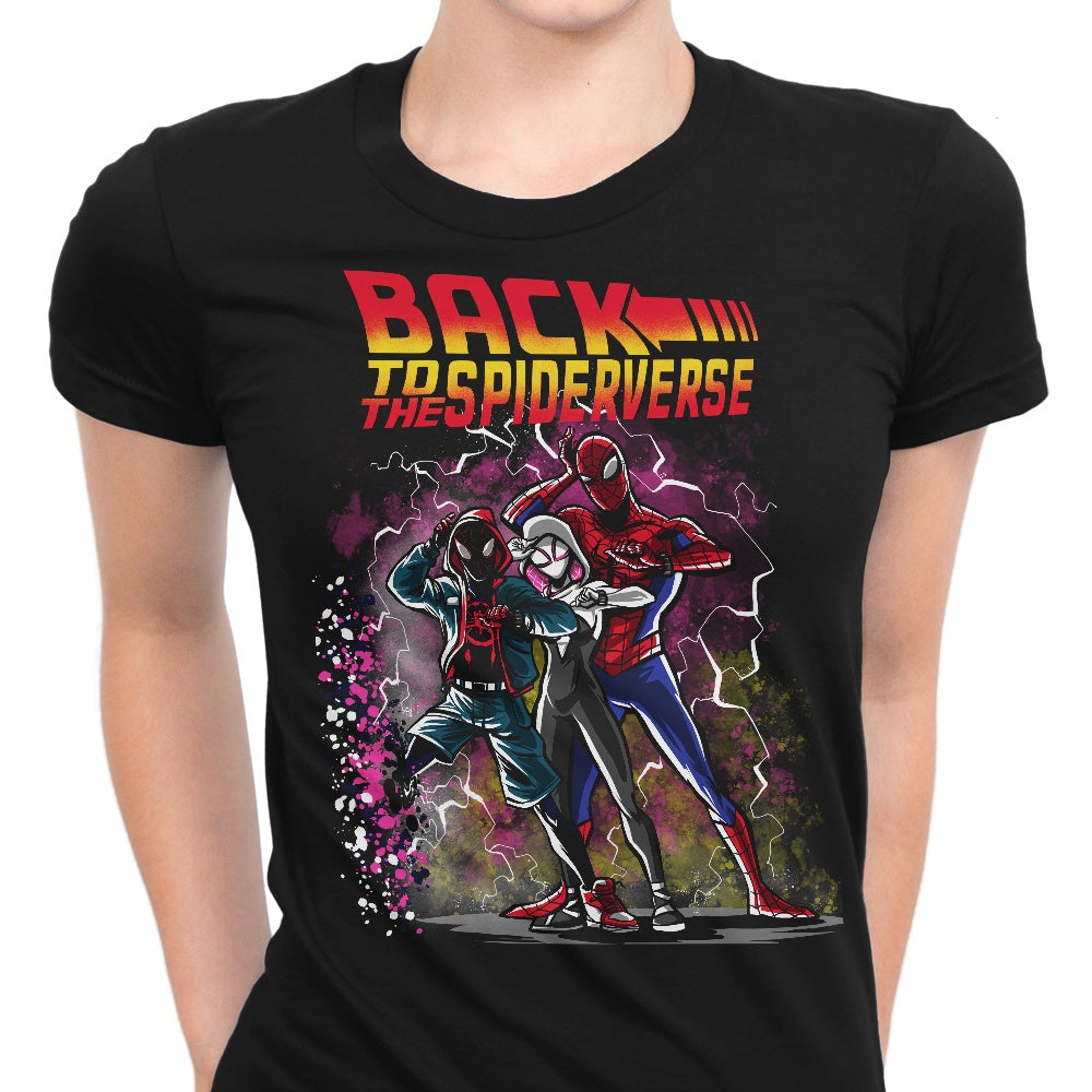 Back to the Spiderverse Women's Apparel - Adult & Kids T-Shirts, Sweatshirts & Hoodies apparel design preview 1