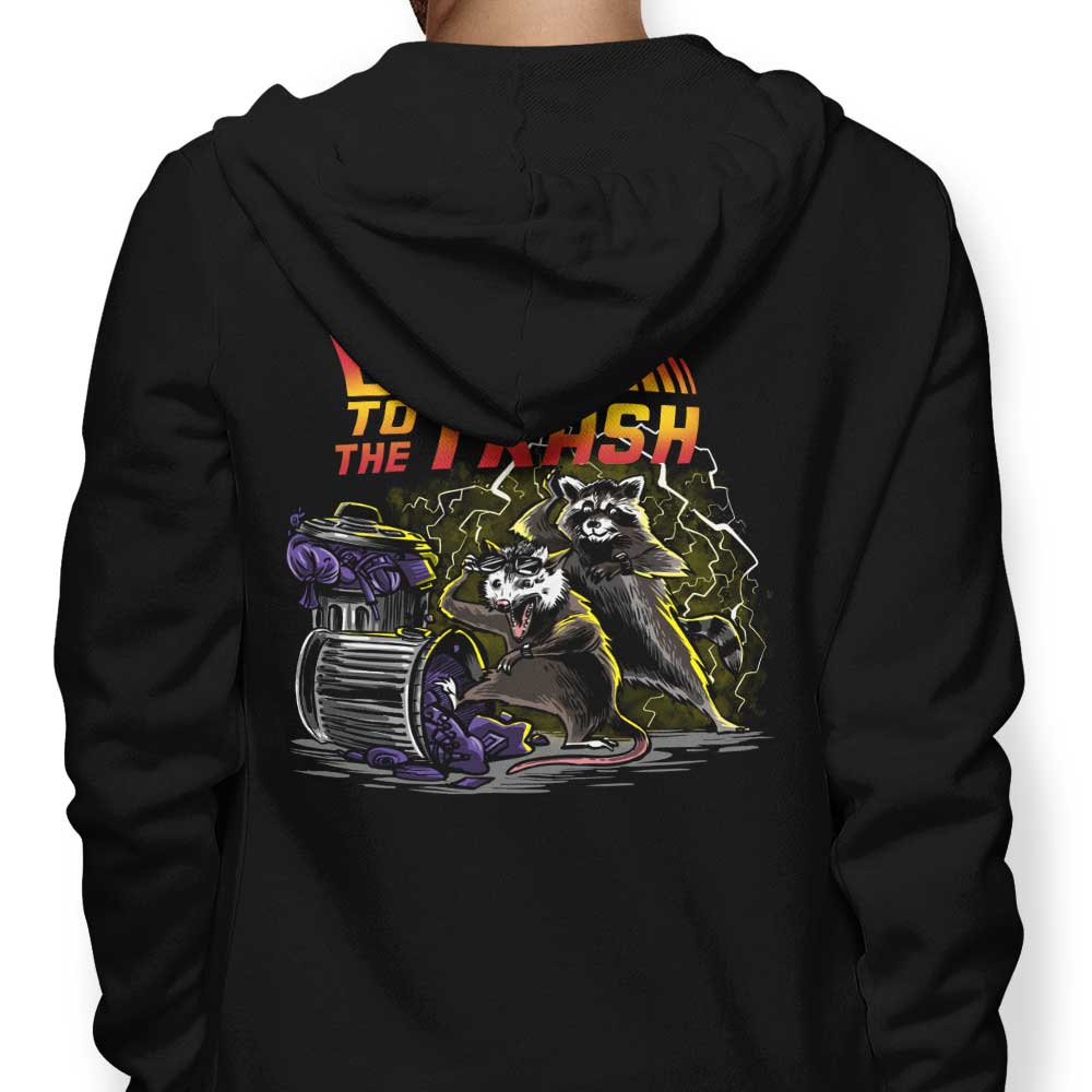 Back to the Trash - Adult & Kids T-Shirts, Sweatshirts & Hoodies apparel design preview 1