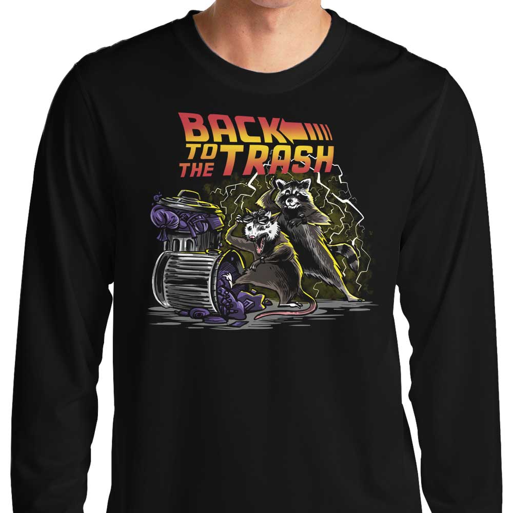 Back to the Trash - Adult & Kids T-Shirts, Sweatshirts & Hoodies apparel design preview 1
