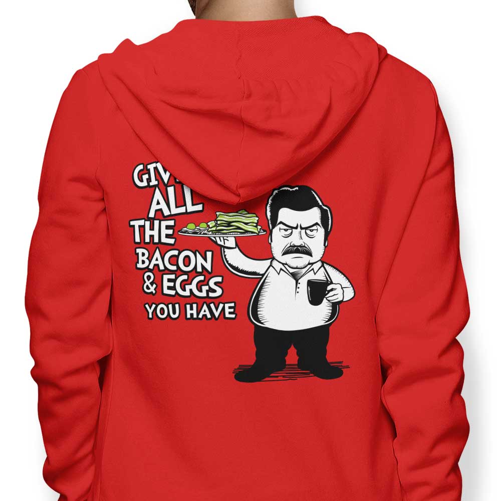 Bacon and Eggs - Adult & Kids T-Shirts, Sweatshirts & Hoodies apparel design preview 1