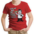 Bacon and Eggs Youth Apparel - Adult & Kids T-Shirts, Sweatshirts & Hoodies apparel design preview 1