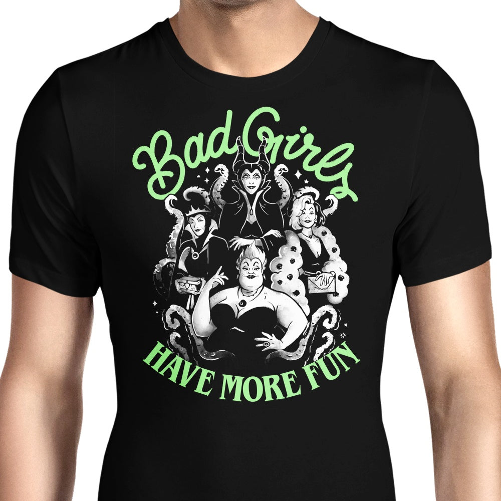 Bad Girls Have More Fun Men's Apparel - Adult & Kids T-Shirts, Sweatshirts & Hoodies apparel design preview 1