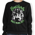 Bad Girls Have More Fun - Adult & Kids T-Shirts, Sweatshirts & Hoodies apparel design preview 1