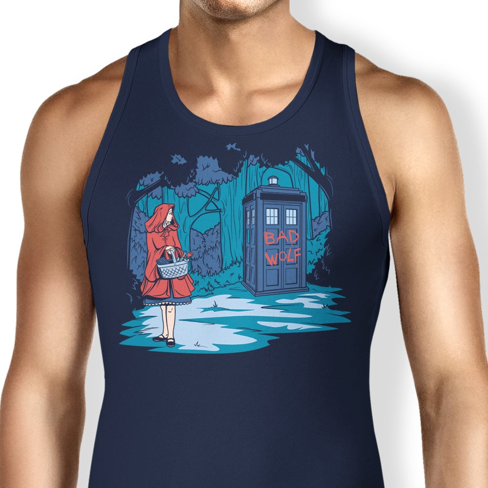 Bad Wolf Tank Top - Adult & Kids T-Shirts, Sweatshirts & Hoodies apparel design preview 1