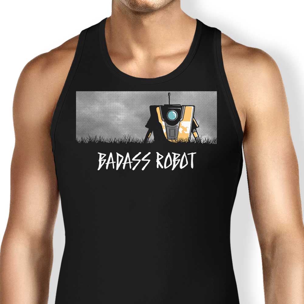 Badass Robot Tank Top - Adult & Kids T-Shirts, Sweatshirts & Hoodies apparel design preview 1