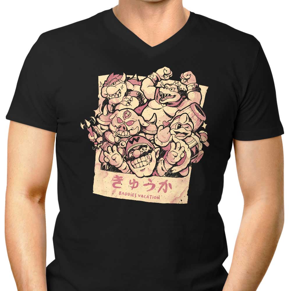 Baddies Vacation Men's V-Neck - Adult & Kids T-Shirts, Sweatshirts & Hoodies apparel design preview 1