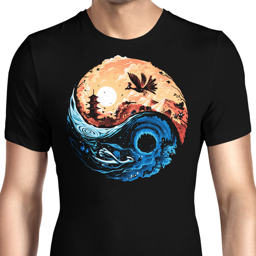 Balancing the Sea and Sky Men's Apparel - Adult & Kids T-Shirts, Sweatshirts & Hoodies apparel design preview 1