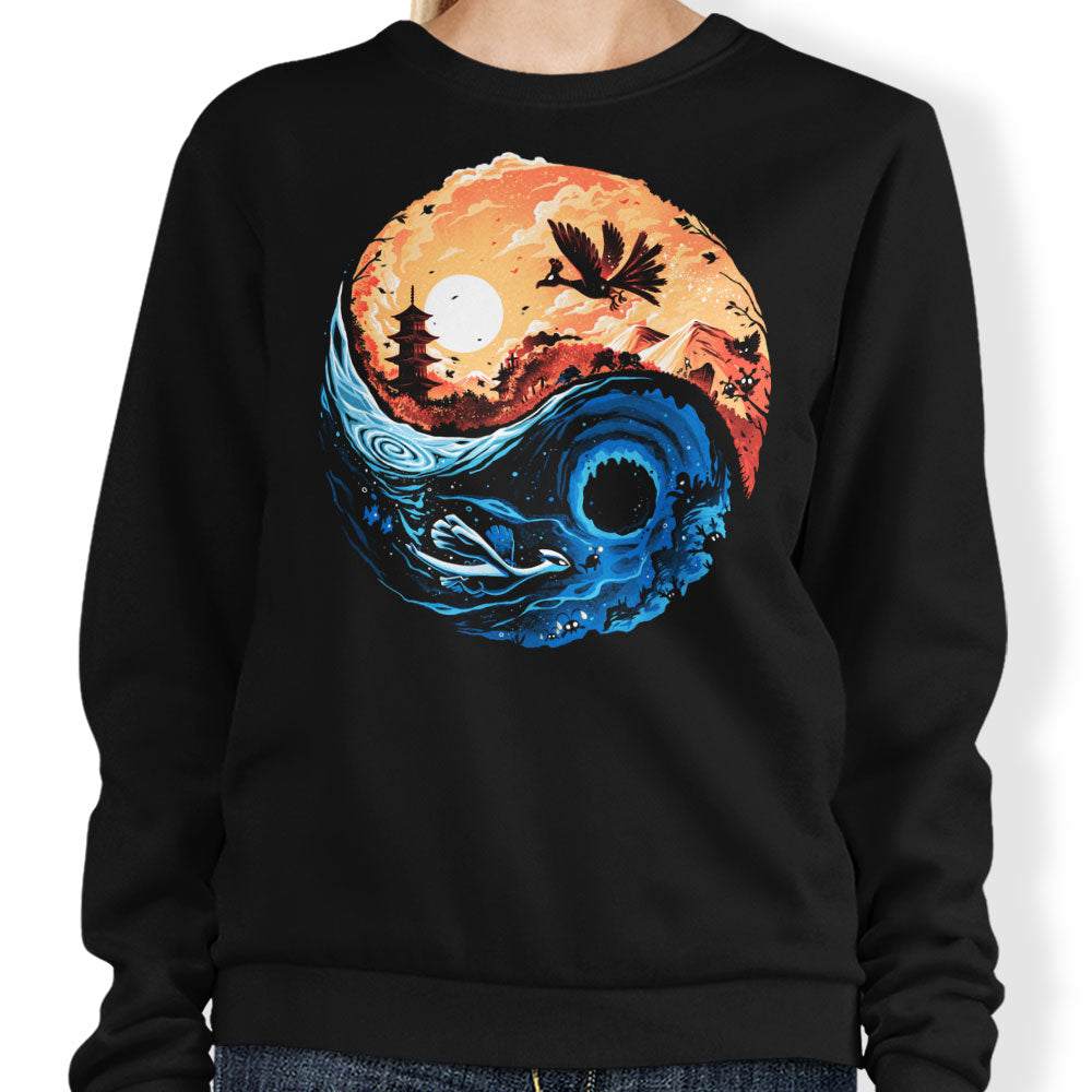 Balancing the Sea and Sky - Adult & Kids T-Shirts, Sweatshirts & Hoodies apparel design preview 1