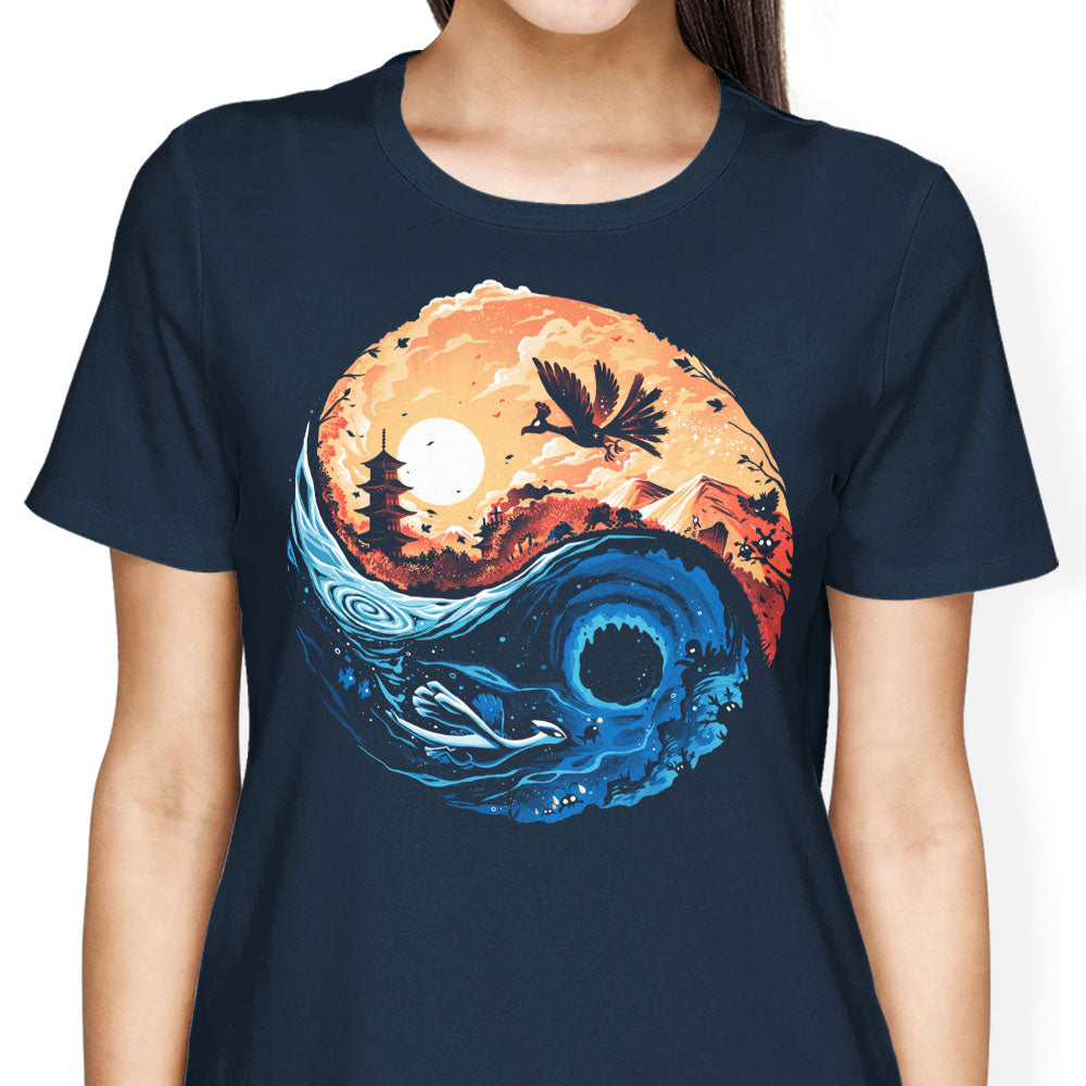 Balancing the Sea and Sky Women's Apparel - Adult & Kids T-Shirts, Sweatshirts & Hoodies apparel design preview 2