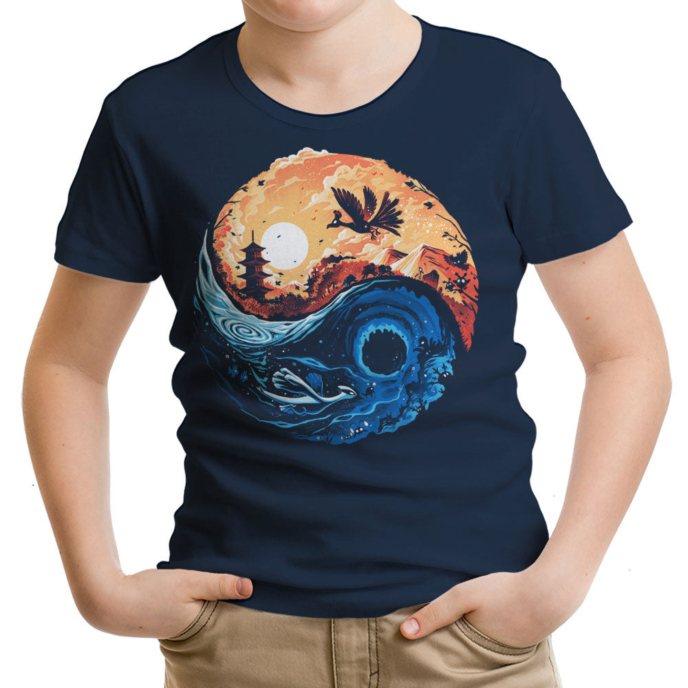 Balancing the Sea and Sky Youth Apparel - Adult & Kids T-Shirts, Sweatshirts & Hoodies apparel design preview 2
