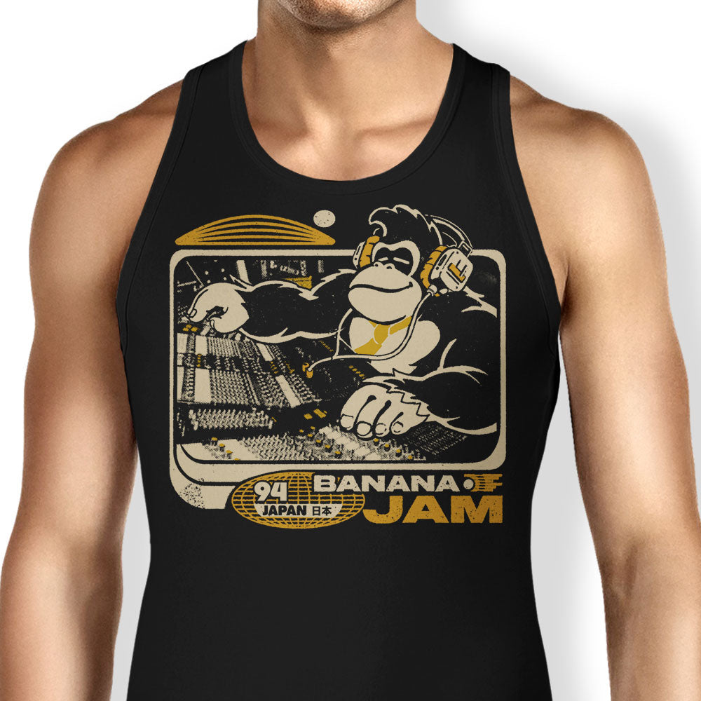 Banana Jam Tank Top - Adult & Kids T-Shirts, Sweatshirts & Hoodies apparel design preview 1