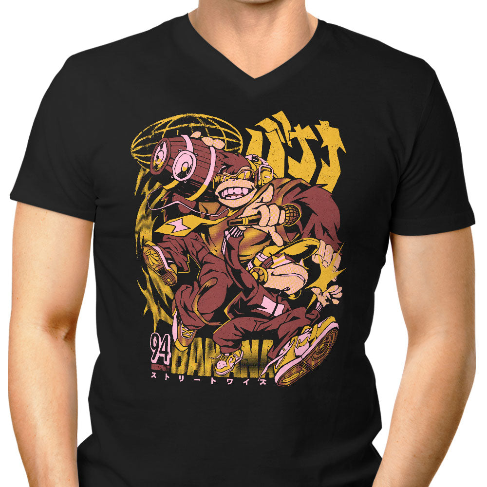 Banana Streetwise Men's V-Neck - Adult & Kids T-Shirts, Sweatshirts & Hoodies apparel design preview 1