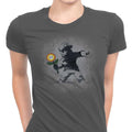 Banksy Flower Women's Apparel - Adult & Kids T-Shirts, Sweatshirts & Hoodies apparel design preview 1