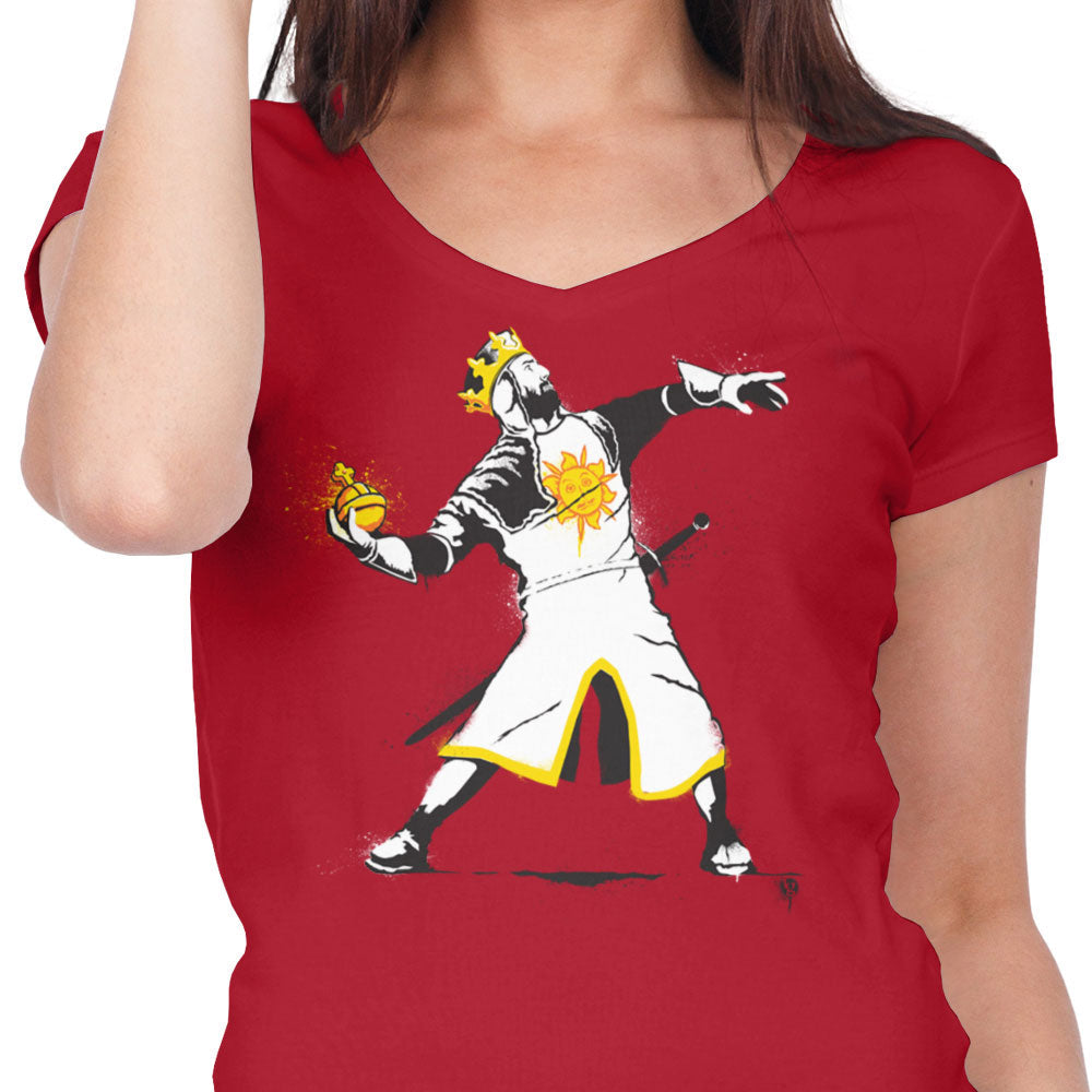 Banksy Python 1-2-5 Women's V-Neck - Adult & Kids T-Shirts, Sweatshirts & Hoodies apparel design preview 2