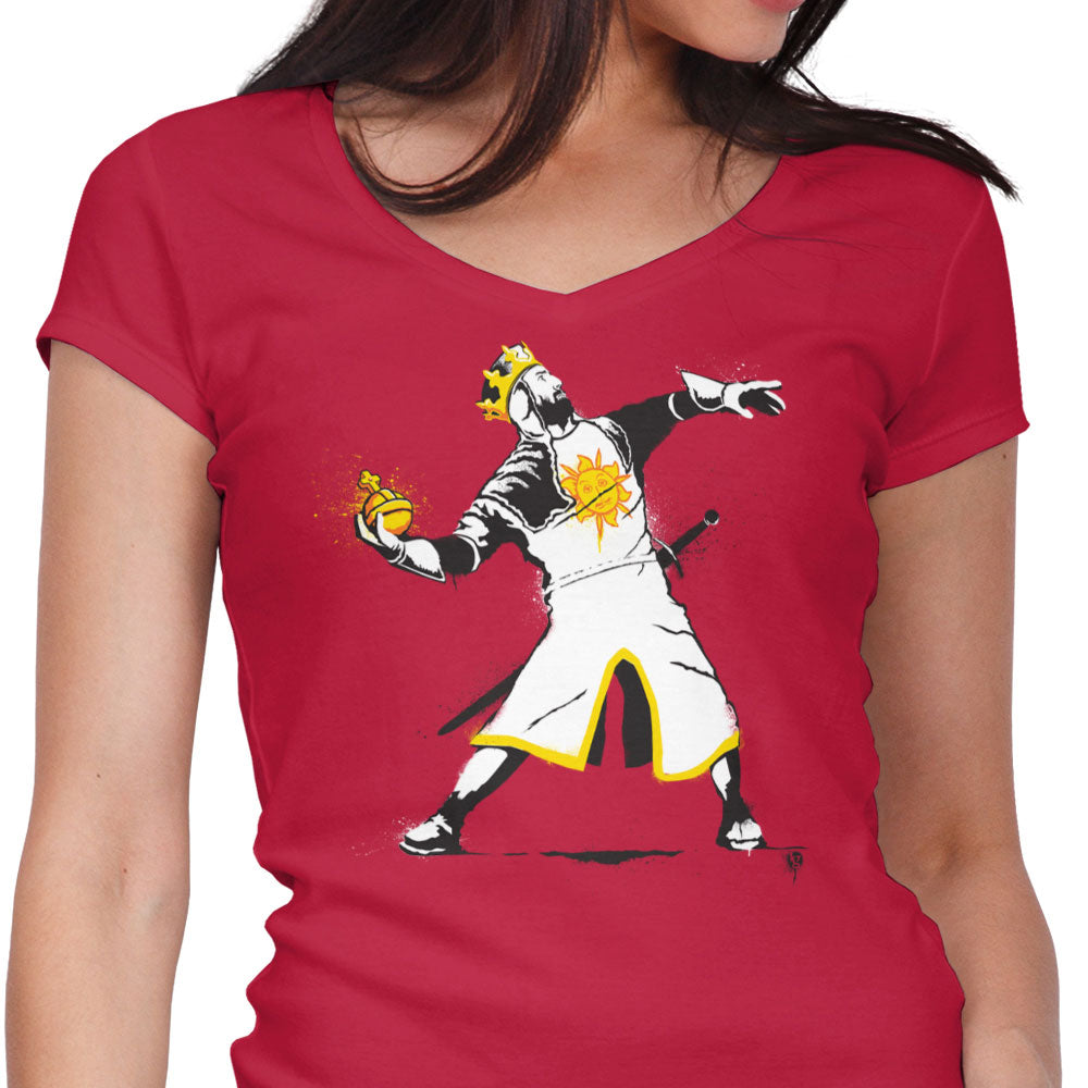 Banksy Python 1-2-5 Women's V-Neck - Adult & Kids T-Shirts, Sweatshirts & Hoodies apparel design preview 1