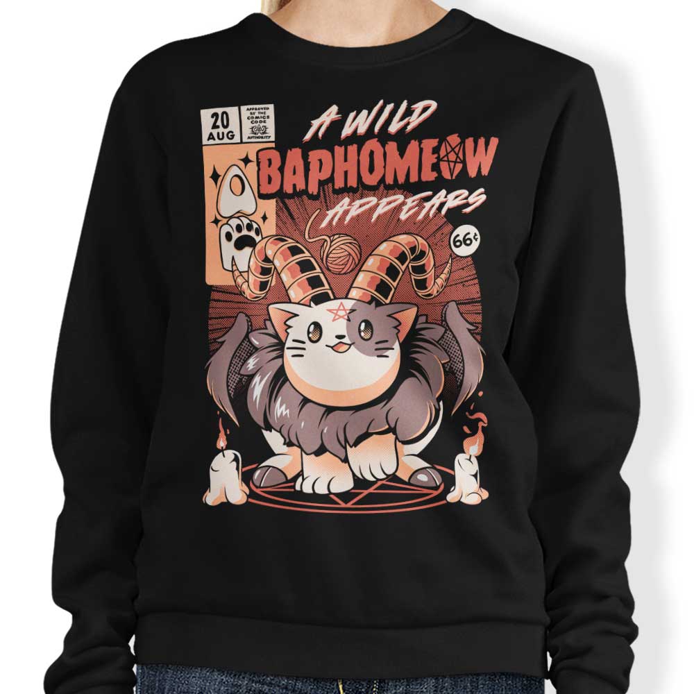 Baphomeow - Adult & Kids T-Shirts, Sweatshirts & Hoodies apparel design preview 1