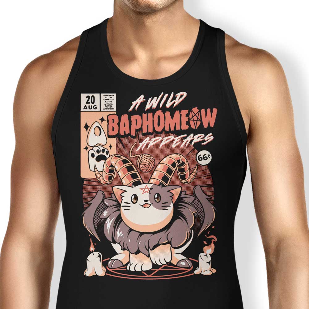 Baphomeow Tank Top - Adult & Kids T-Shirts, Sweatshirts & Hoodies apparel design preview 1