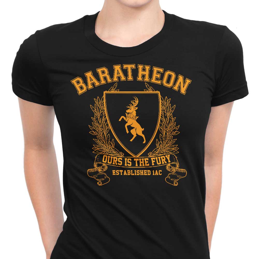 Baratheon University Women's Apparel - Adult & Kids T-Shirts, Sweatshirts & Hoodies apparel design preview 1