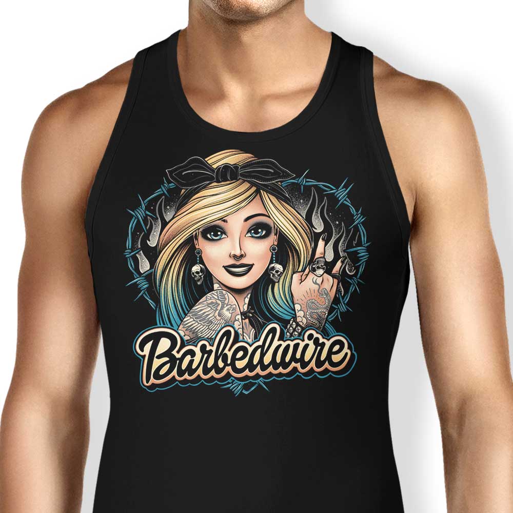 Barbedwire Tank Top - Adult & Kids T-Shirts, Sweatshirts & Hoodies apparel design preview 1